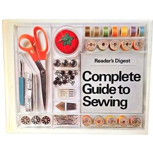 Vintage 1976 Reader's Digest Complete Guide to Sewing 1st Ed 3rd Printing Singer